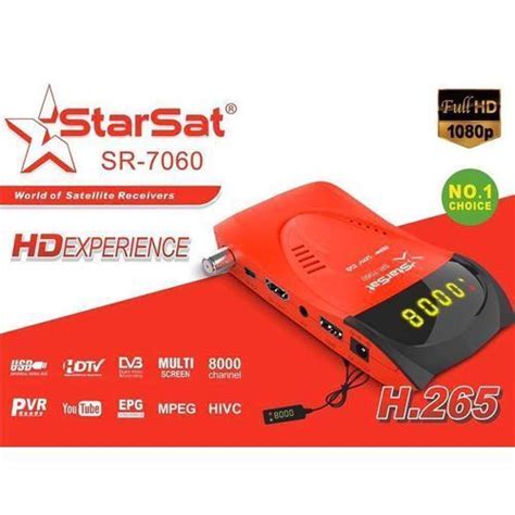 StarSat SR-7060HD files Satellite Equipment STARSAT SR-7000 Series StarSat SR. . Star sat 7060